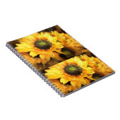 栄光の色のひまわり ノートブック (右側)