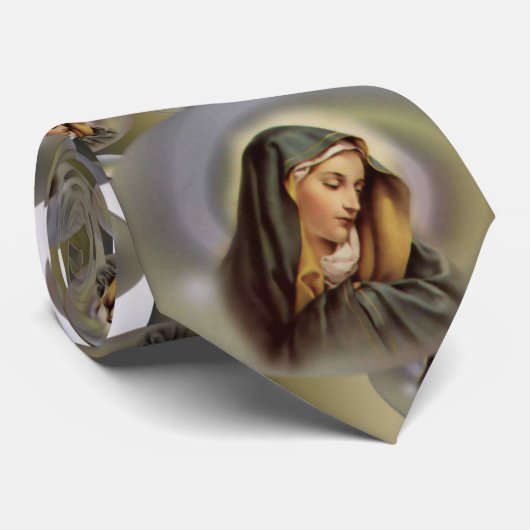 栄光の賛美された聖母マリア十分に ネクタイ (ロール)