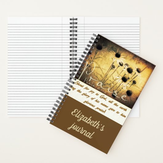 栄光の賛美雑誌 ノートブック (内側)