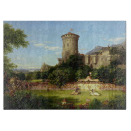 栄光の過去（中世の城と騎士） カッティングボード