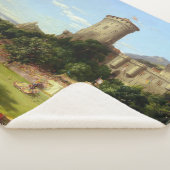 栄光の過去（中世の城と騎士） シェルパブランケット (3/4)