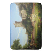 栄光の過去（中世の城と騎士） バスマット (正面縦)