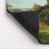 栄光の過去（中世の城跡） （歴史美術） マウスパッド (コーナー)