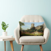 栄光の過去（中世の城） (ヴィンテージアート) ランバークッション (椅子)