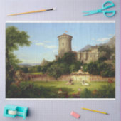 栄光の過去（中世の城） (ヴィンテージアート) 薄葉紙 (クラフト)