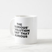 栄光の革命マグ コーヒーマグカップ (正面左)