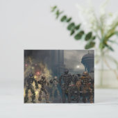 栄光の7つのロボットb ポストカード (スタンド正面)