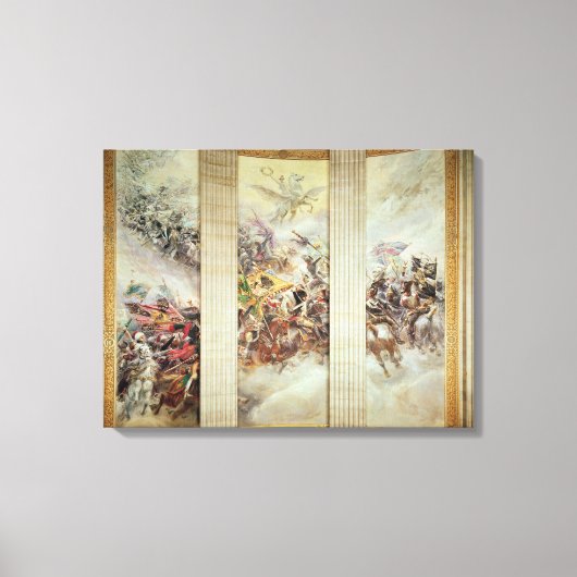 栄光へ キャンバスプリント (正面)