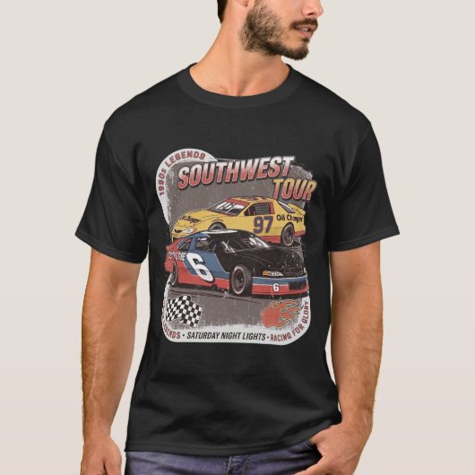栄光を求めてサウスウェスト・ツアーレーシング Tシャツ (正面)