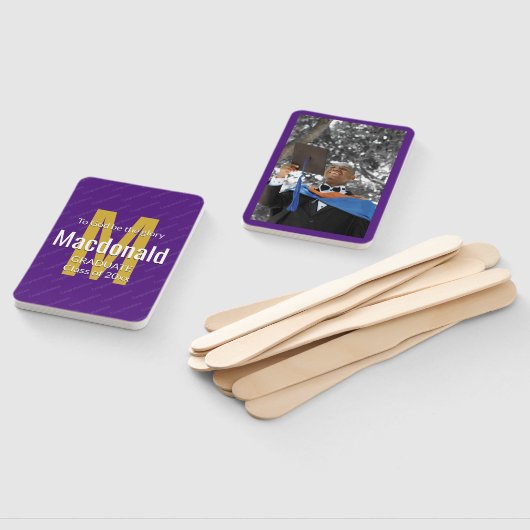 栄光を目指して卒業する卒業写真 ハンドファン (組立なし)