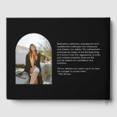 栄光ピーク卒業パーティーゲストブック ゲストブック (裏面)