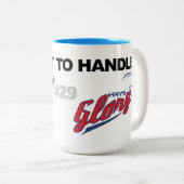 栄光10U KRのコーヒー・マグ ツートーンマグカップ (正面右)