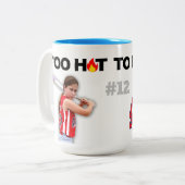 栄光10U NJのコーヒー・マグ ツートーンマグカップ (正面左)