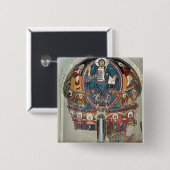 栄光2のキリスト 缶バッジ (正面&裏面)