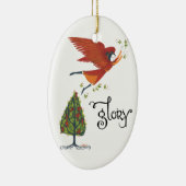 "栄光"のクリスマスのオーナメント セラミックオーナメント (右)