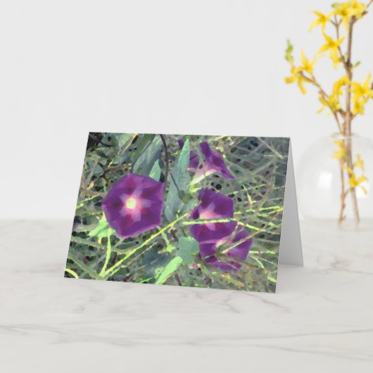 栄光 カード (黄色い花)