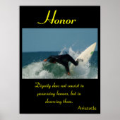 栄誉の波を乗りこなす ポスター (正面)