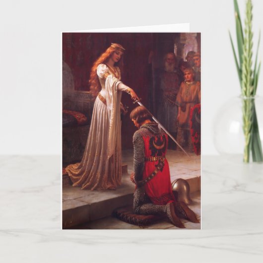 栄誉証-エドマンドブレアLeighton (1901年) カード (正面)