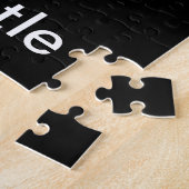 栄誉。ジェット戦闘機が雲の上に高く ジグソーパズル (側面)