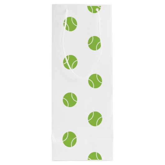 栄養のあるワイン愛好家のためのテニスボール ワインギフトバッグ (裏面)