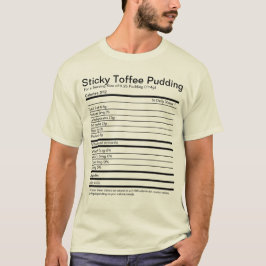 栄養の事実を隠さないトフィーのプリン Tシャツ