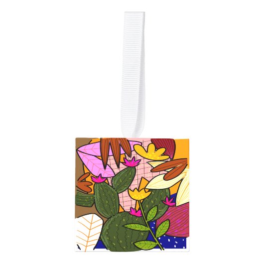 栄養ギーク割引コードowala割引コード キューブオーナメント (正面)