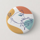 栄養ギーク割引コードowala割引コード 缶バッジ (正面)