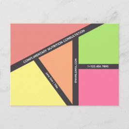 栄養コンサルティングハガキ ポストカード