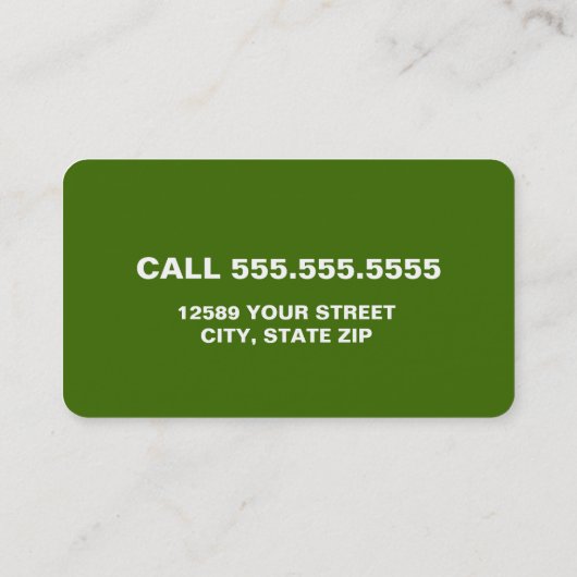 栄養コーチ 名刺 (裏面)