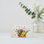 栄養コーチ 名刺 (スタンド正面)