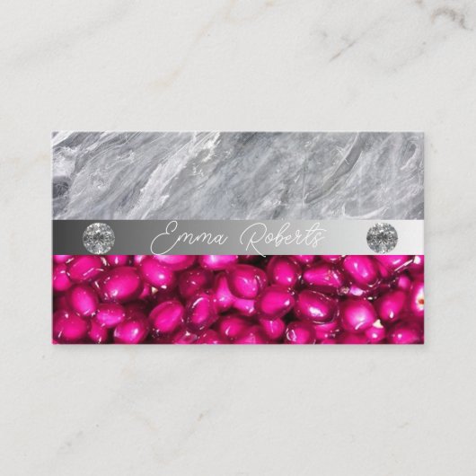 栄養セラピスト健康と健康 名刺 (正面)