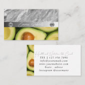 栄養セラピスト健康と健康 名刺 (正面/裏面)