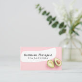 栄養セラピスト健康と健康 名刺 (スタンド正面)