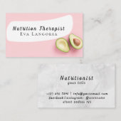 栄養セラピスト健康と健康 名刺 (正面/裏面)