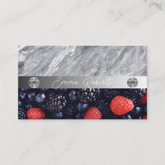 栄養セラピスト健康と健康 名刺 (正面)