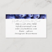 栄養セラピスト健康と健康 名刺 (裏面)