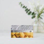 栄養セラピスト健康と健康 名刺 (スタンド正面)