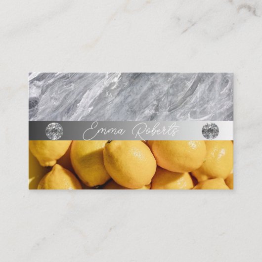 栄養セラピスト健康と健康 名刺 (正面)