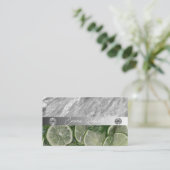 栄養セラピスト健康と健康 名刺 (スタンド正面)