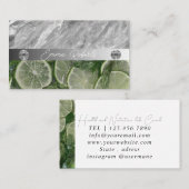 栄養セラピスト健康と健康 名刺 (正面/裏面)