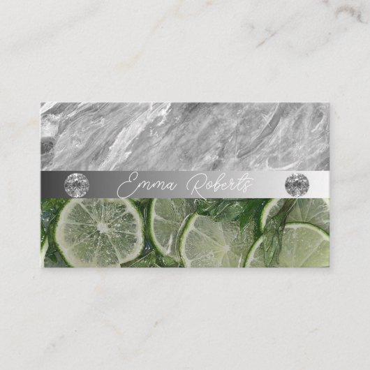 栄養セラピスト健康と健康 名刺 (正面)