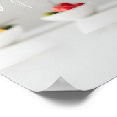 栄養ダイエット食ハート器 ポスター (角)