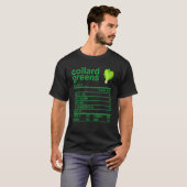 栄養ファクトフードコラードグリーン感謝の気持ち Tシャツ (正面フル)