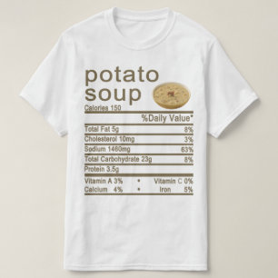 栄養ファクトラベル Tシャツ