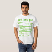 栄養ファクトラベル Tシャツ (正面フル)
