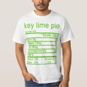 栄養ファクトラベル Tシャツ (正面)
