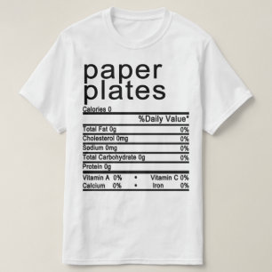 栄養ファクトラベル Tシャツ