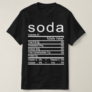 栄養ファクトラベル Tシャツ