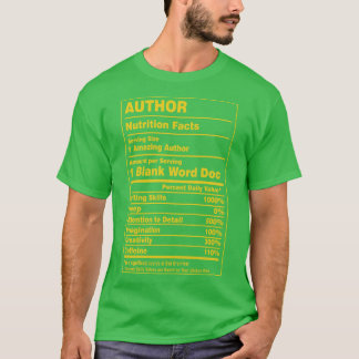 栄養ファクトAu Tシャツ