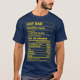栄養ファクトCatパパ Tシャツ